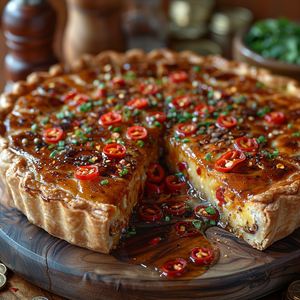 Mexican-inspired Quiche