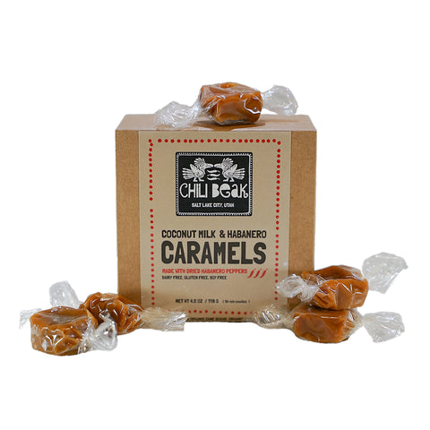 Spicy Vegan Caramels w/ Coconut Milk