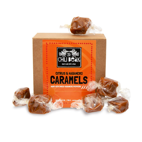 Citrus Habanero Caramels